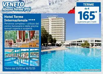 Lidl Hotel Terme Internazionale offerta