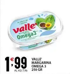 Sisa Valle margarina omega 3 offerta