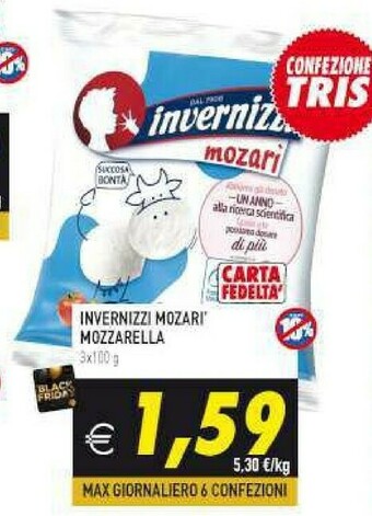 Pim Supermercati Mozzarella offerta