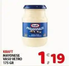 Mio Market Kraft mayonese vaso vetro offerta