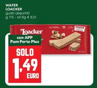 Pam Wafer LOACKER offerta