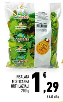 Conad Insalata misticanza orti laziali offerta