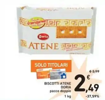 Spazio Conad Biscotti atene DORIA offerta