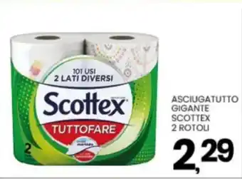 Interspar Asciugatutto gigante SCOTTEX offerta