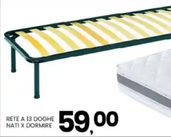 Interspar Rete a 13 doghe nati x dormire offerta