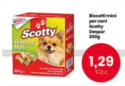 Interspar Biscotti mini per cani Scotty Despar offerta