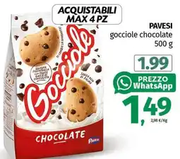 Pam PAVESI gocciole chocolate offerta