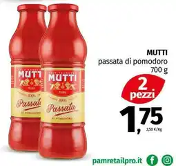 Pam MUTTI passata di pomodoro offerta