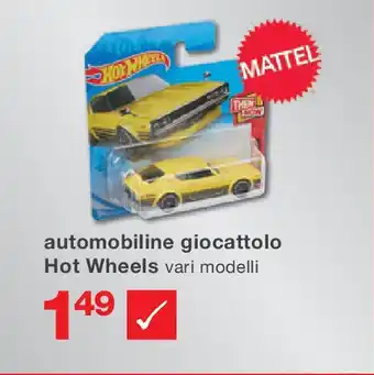 KiK automobiline giocattolo Hot Wheels offerta