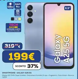 Euronics SAMSUNG SMARTPHONE - GALAXY A25 5G offerta