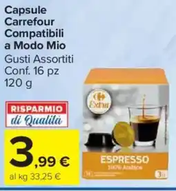 Carrefour Market Capsule Carrefour Compatibili a Modo Mio offerta