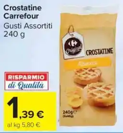 Carrefour Market Crostatine Carrefour offerta