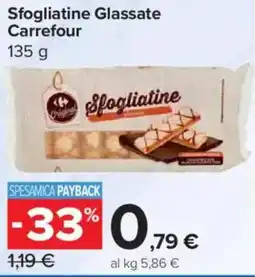 Carrefour Market Sfogliatine Glassate Carrefour offerta