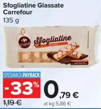 Carrefour Market Sfogliatine Glassate Carrefour offerta