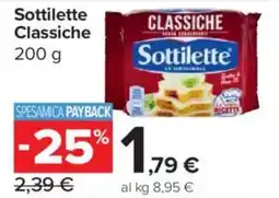 Carrefour Market Sottilette Classiche offerta