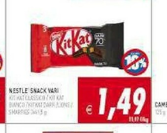 Pim Supermercati Snack offerta