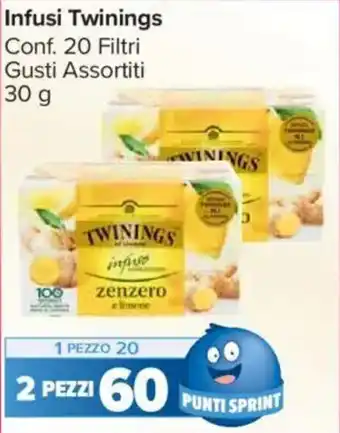 Carrefour Market Infusi Twinings offerta