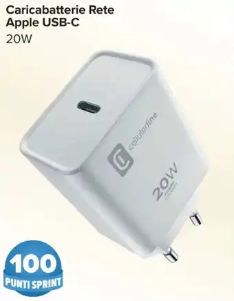 Carrefour Market Caricabatterie Rete Apple USB-C offerta