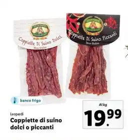 Lidl Leopardi Coppiette di suino dolci o piccanti offerta