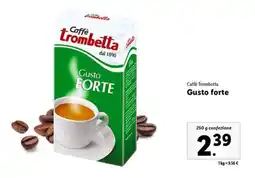 Lidl Caffè Trombetta Gusto forte offerta