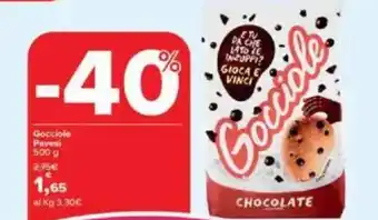 Carrefour Gocciole Pavesi offerta