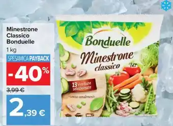 Carrefour Minestrone Classico Bonduelle offerta