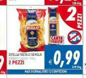 Supermercati Agorà Pasta di semola offerta