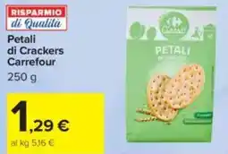 Carrefour Petali di Crackers Carrefour offerta