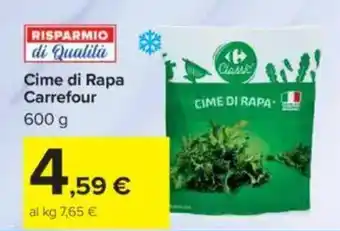 Carrefour Cime di Rapa Carrefour offerta