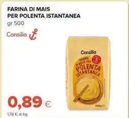 Tigre Farina di mais per polenta istantanea offerta