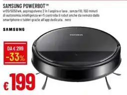 Galassia Samsung powerbot offerta