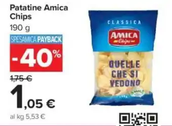 Carrefour Patatine Amica Chips offerta