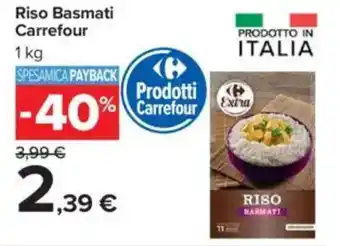 Carrefour Riso Basmati Carrefour offerta