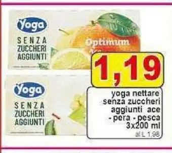 Pewex Yoga succhi offerta