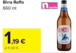 Carrefour Birra Raffo offerta