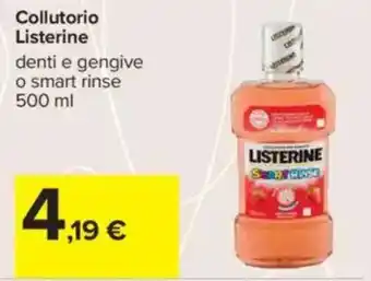 Carrefour Collutorio Listerine offerta