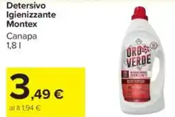 Carrefour Detersivo Igienizzante Montex offerta