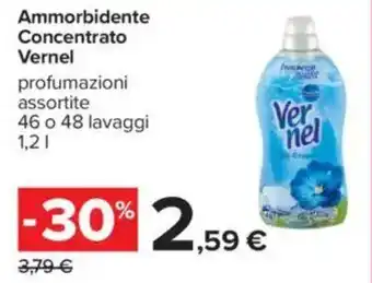 Carrefour Ammorbidente Concentrato Vernel offerta