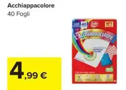 Carrefour Acchiappacolore 40 Fogli offerta