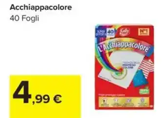 Carrefour Acchiappacolore 40 Fogli offerta