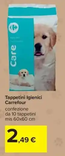 Carrefour Tappetini Igienici Carrefour offerta