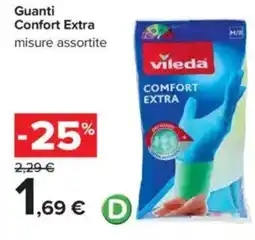 Carrefour Guanti Confort Extra offerta