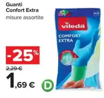 Carrefour Guanti Confort Extra offerta