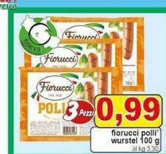 Pewex Wurstel di pollo offerta