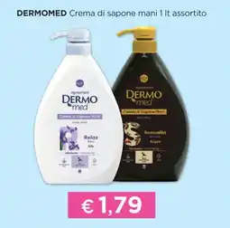 Acqua & Sapone DERMOMED Crema di sapone mani offerta