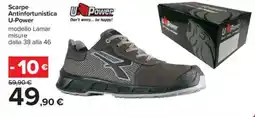 Carrefour Scarpe Antinfortunistica U-Power offerta