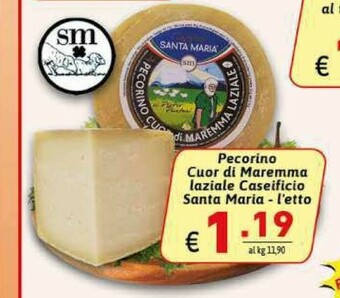 Ipercarni Pecorino offerta