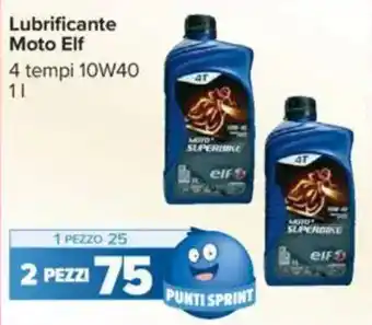 Carrefour Lubrificante Moto Elf offerta