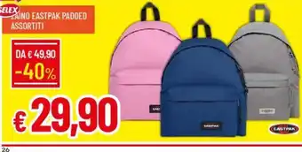 Galassia Zaino eastpak padded assortiti offerta