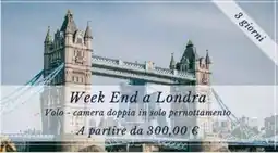 Carrefour Week End a Londra offerta